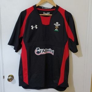 NWOT Welsh Rugby Union Under Armour Jersey XL